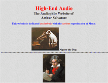 Tablet Screenshot of high-endaudio.com